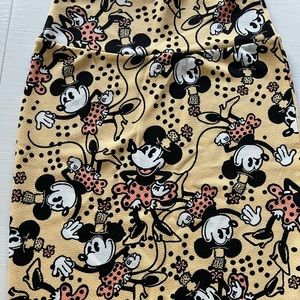 Disney Stretchy Pencil Skirt with Yoga style foldable waist